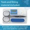 Instant Smile 40 Assorted Temporary Tooth Kit Deluxe 4 Shades Replacement Kit